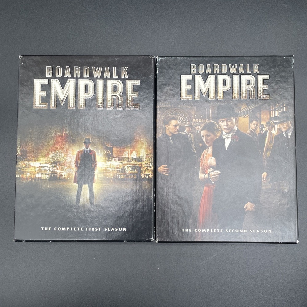 Boardwalk Empire Complete Seasons 1&2 DVD Boxed Set 10 Disks HBO TV Show